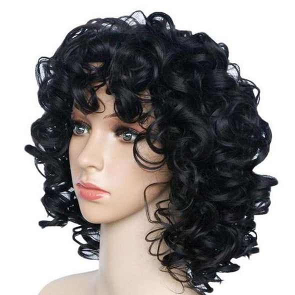 Gorgeous Short Curly Layered Wig for Black Women