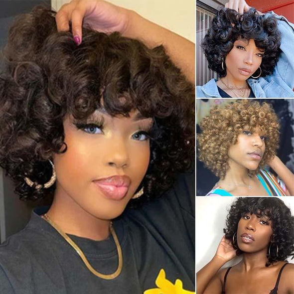 Hot Beauty Hair Super Double Draw Rose Curl Wig