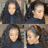 Prepluck Black Elegant Curly Glueless Hair