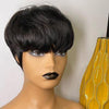 Straight Hair Wig Peruvian Remy Hair Wigs