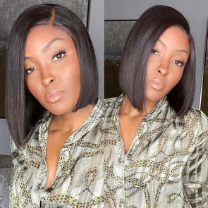 Bob Wig Beauty Short Brazilian Hair