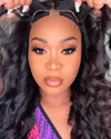 Preplucked  Glueless Body Wave Frontal Lace Wig