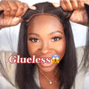 16" Black Short Striaght Hair Fashion Glueless Wig