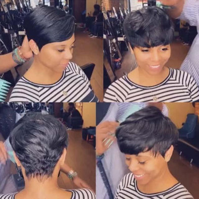 Short Pixie Cut Wig