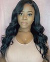 22 Inch Body Wave Natural Brown or Jet Black