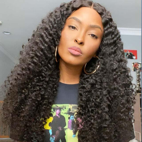 Long Deep Curly Brazilian Wig