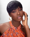 O.U Style Pixie Cut Wig Glueless Natural Wig-19