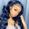 Glueless black Water Wave  Wig