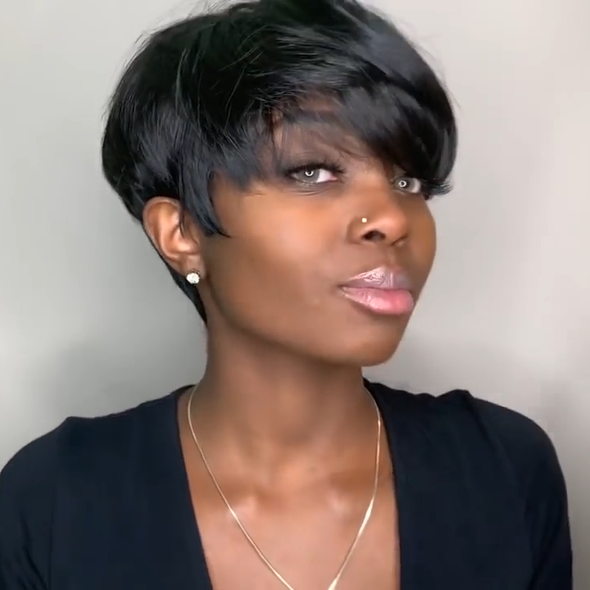 Bowl Cut wig for Black Women