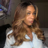 20" Glueless Brown Wave Wig