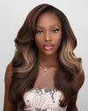 O.U Style Brown Wave Glueless Natural Wig-27