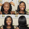 O.U Style Black Short Glueless Natural Wig-30