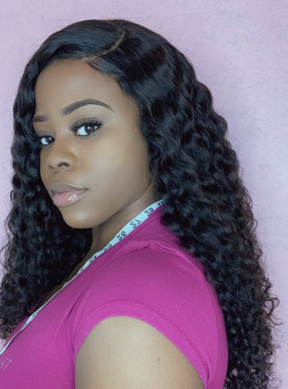 22 Inch Deep Wave Black