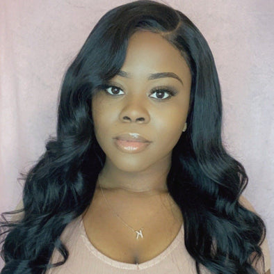 22 Inch Body Wave Natural Black