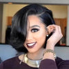 Body Wave Short Cut Frontal Wig-140%(Extra Thick As In Video)