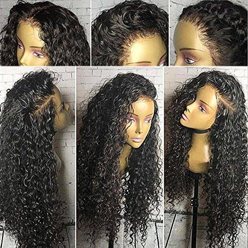 Black Long Curly Hair-140%(EXTRA THICK AS IN VIDEO)