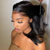 18" Natural Black Wave Wig