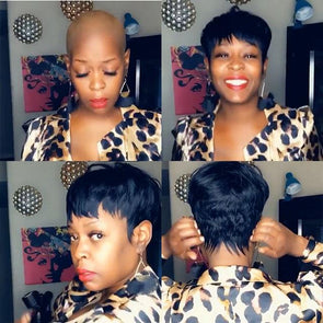 Hot Sale Pixie Wig for Black Women