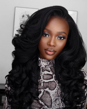 O.U Style Long Wavy Glueless Natural Wig-42