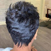 2021 Black Pixie Cut Wig for Black Women