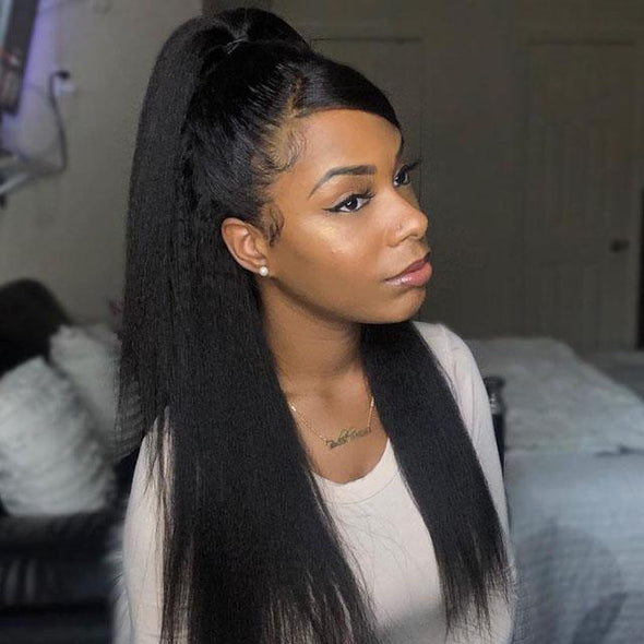 Glueless Style Straight Long Wig