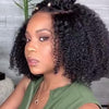 Black Curly Bob Short Wig