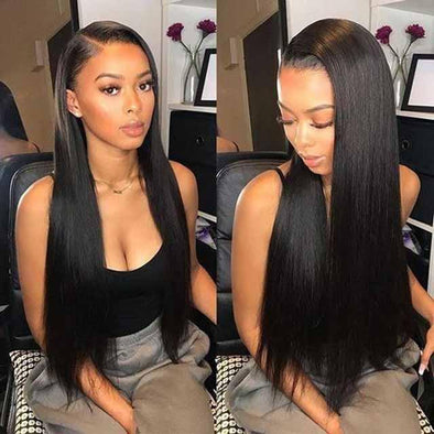 Front Wig Brazilian Straight Wig