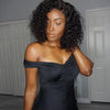 Curly Bob Black Brazilian Wig