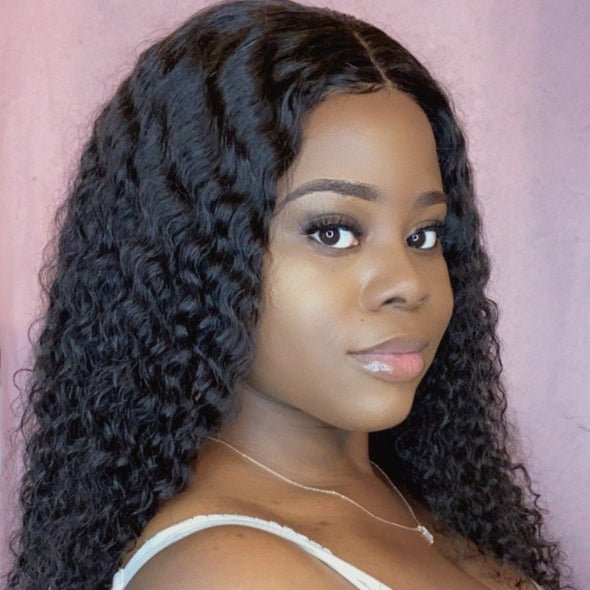 22 Inch Deep Wave Black