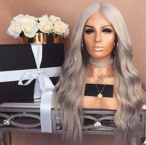 platinum bob wave Wig