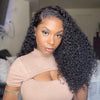 Glueless Black Kinky Curly Wig