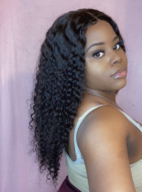 22 Inch Deep Wave Black