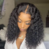 20" Glueless Black Deep Wave Wig