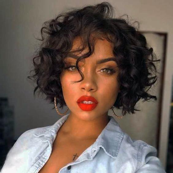 short wavy bob