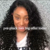 Prepluck Shining Curly Glueless Hair