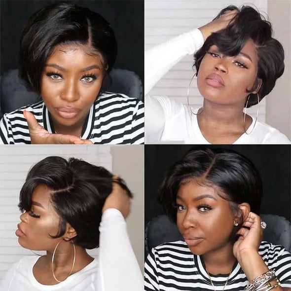 Celebrity Style Pixie Short Cut Bob WIG