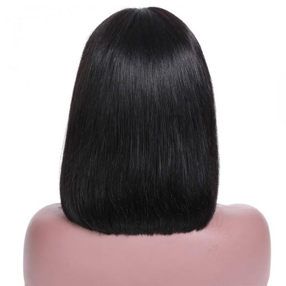 Natural Black Color Bob Wig