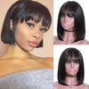 Natural Black Color Bob Wig